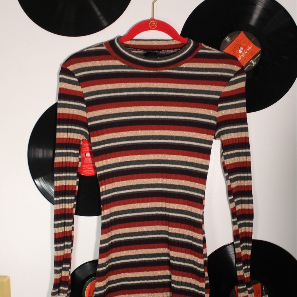 Striped Long Sleeve Sweater